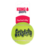KONG SqueakAir Ball - Durable, Squeaky Tennis Ball for Dogs