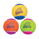 KONG SqueakAir Birthday Balls – Durable squeaky tennis balls for dogs, perfect for fetch and interactive play
