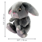 KONG Toughz Bunny - Tough, Snuggly, Squeaky Plush Toy for Dogs
