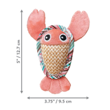 KONG Tropics Pals 2 Pack - Plush Catnip Infused Toys for Cats