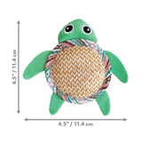 KONG Tropics Pals 2 Pack - Plush Catnip Infused Toys for Cats