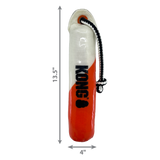 KONG Wild Shieldz Training Dummy – Tough Floating Dog Toy with Braided Paracord Handle