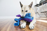 KONG Woozles – Fun, Durable Alien Dog Toy with Multiple Squeakers & Textured Fabric