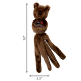 KONG Wubba Friend Toy – Plush Squeaky Tug & Fetch Dog Toy with Floppy Tails