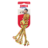 KONG Wubba Weaves with Rope – Interactive Dog Toy for Chewing, Tugging & Fetching