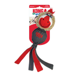 KONG Wubba Zoo Mandrill – Plush Dog Toy with Floppy Tails for Tugging & Fetching