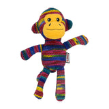 KONG Yarnimals Monkey – Floppy Plush Monkey Toy with Squeaker for Cuddling & Gentle Play