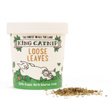 King Catnip Loose Leaf Catnip - – Organic & Ethically Sourced Catnip for Cats