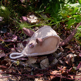 Green & Wilds Mike The Mouse Eco Dog Toy - Sustainable Jute & Suede Toy for Dogs