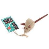 Green & Wilds Mike The Mouse Eco Dog Toy - Sustainable Jute & Suede Toy for Dogs