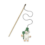 Green & Wilds Murphy Mouse Teaser Toy With Catnip Eco Cat Toy