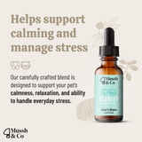 Mussh & Co Clarity For Pets Lions Mane Drops with Ashwagandha & Ginseng