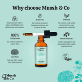 Mussh & Co Clarity For Pets Lions Mane Drops with Ashwagandha & Ginseng