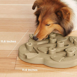 Challenge your dog’s mind with the Nina Ottosson Dog Hide N’ Slide Puzzle! This Level 2 interactive toy features 14 treat compartments to keep your pup engaged and entertained.