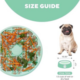 Outward Hound Fun Feeder Slo Tray Mint Size Guide