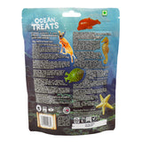 Pawtato Ocean Treats Medium – Vegan, hypoallergenic dog chews with sweet potato, pea protein, and seaweed in fun sea creature shapes