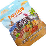 Pawtato Ocean Treats Small – Vegan, hypoallergenic dog chews with sweet potato, pea protein, and seaweed in fun sea creature shapes