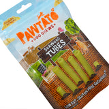 Pawtato Seaweed Tubes – Vegan, hypoallergenic dog chews made with sweet potato, rice, and seaweed for skin, coat, and immune support