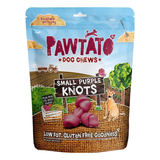 Pawtato Small Purple Knots - Low Fat Treats for Dogs