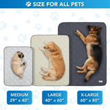 PetAmi Beige Waterproof Anti Slip Cooling Tech Mat