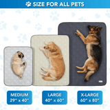 PetAmi Beige Waterproof Anti Slip Cooling Tech Mat