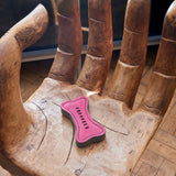 Green & Wilds Pinkie Bone Eco Dog Toy - Sustainable Jute & Suede Toy for Dogs