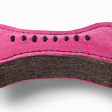 Green & Wilds Pinkie Bone Eco Dog Toy - Sustainable Jute & Suede Toy for Dogs