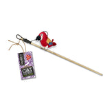 Green & Wilds Polly Parrot Teaser With Catnip - Eco Toy for Cats