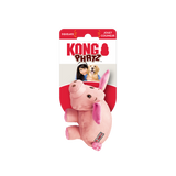 KONG Phatz Pig - Durable, Textured Squeaky Plush for Dogs