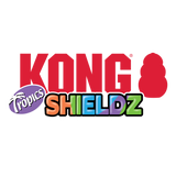 KONG Shieldz Tropics Frog - Durable, Squeaky, Floating Toy for Dogs