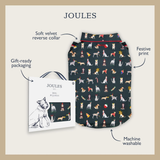 Rosewood Joules Green Festive Print PJs