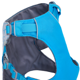 Ruffwear Swamp Cooler Harness Biolumin Blue - Cooling Harness for Active Dogs