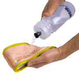 Ruffwear Swamp Cooler Neck Gaiter Salmon Pink & Blue Mist - Reversible Cooling Accessory