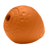 Ruffwear Turnup Toy Campfire Orange – Durable, Bouncy Fetch & Treat Toy for Dogs