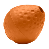 Ruffwear Turnup Toy Campfire Orange – Durable, Bouncy Fetch & Treat Toy for Dogs