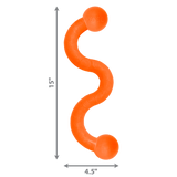 KONG Ogee Stick (Assorted Colours) - Floating Fetch & Tug Toy for Dogs