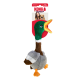 KONG Shakers Honkers Duck - Durable Plush Tog Toy for Dogs