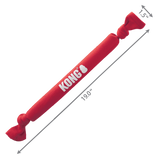 KONG Signature Crunch Single Rope - Crinkle Sound Tug Toy for Dogs