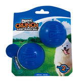 Chuckit Crunch Ball 2 Pack - Crunchy Balls for Dogs