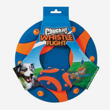Chuckit Whistle Flight Flyer - Flying Disc Fetch Toy for Dogs