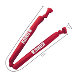 KONG Signature Crunch Double Rope - Crinkle Sound Tug Toy for Dogs