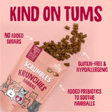 Scrumbles Krunchies Anti-hairball Cat Pillow Treats