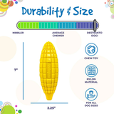 SodaPup Corn on the Cob Ultra Durable Nylon Toy for Aggressive Chewers
