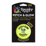 Spunky Pup Fetch & Glow In Dark Ball (Assorted Colours)