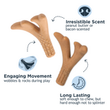 Tall Tails Antler - Peanut Butter Scented Chew Toys for Dogs