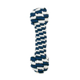 Tall Tails Braided Navy Bone - Durable Tug and Fetch Toy