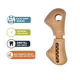 Tall Tails Chew Treat Holder for Dogs – Adjustable Clamp and Bacon Scent.