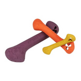 Tall Tails G.O.A.T. Rubber Sport Bone - Durable Treat and Fetch Toy for Dogs