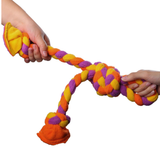 Tall Tails G.O.A.T. Braided Soft Tug Toy for Dogs