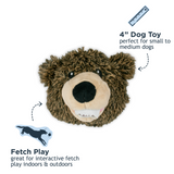 Tall Tails Grizzly 2-in-1 Fetch Ball for Dogs